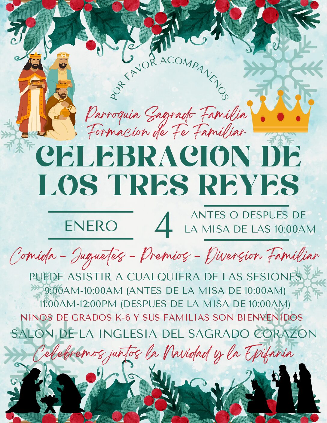 Three Kings Celebration-Spanish